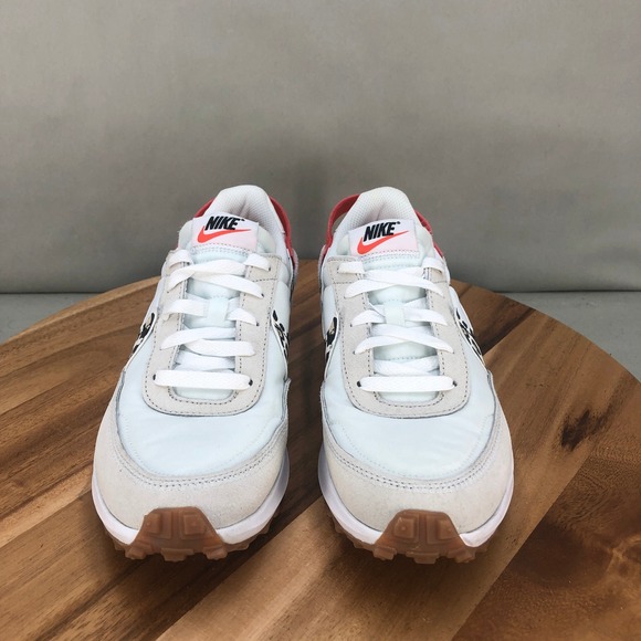 Nike Women's Sneakers White and Orange - Picture 2 of 8